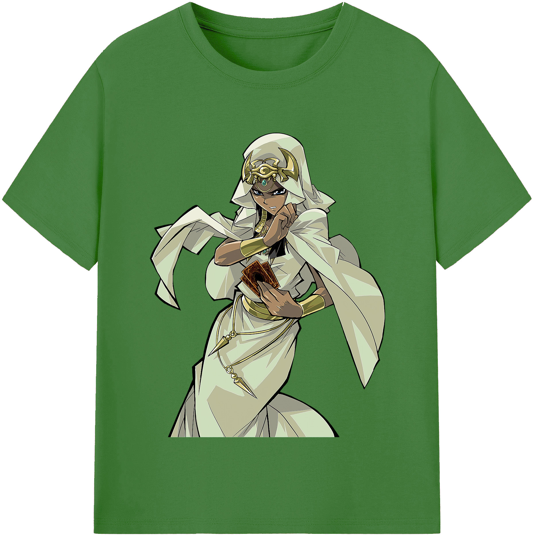 （画像用） 遊☆戯☆王 Yu-Gi-Oh! レディースカジュアルプリントTシャツ（綿100％）